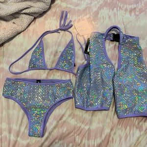 Lavender rave set
